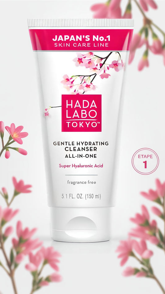 Hada Labo Tokyo RED : Routine en seulement 3 étapes