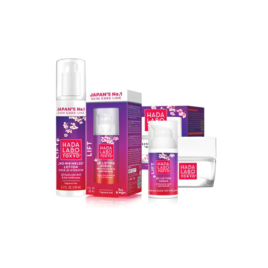 GAMME LIFT (fermeté, élasticité, relachement) Hada Labo Tokyo - ETERNALIA