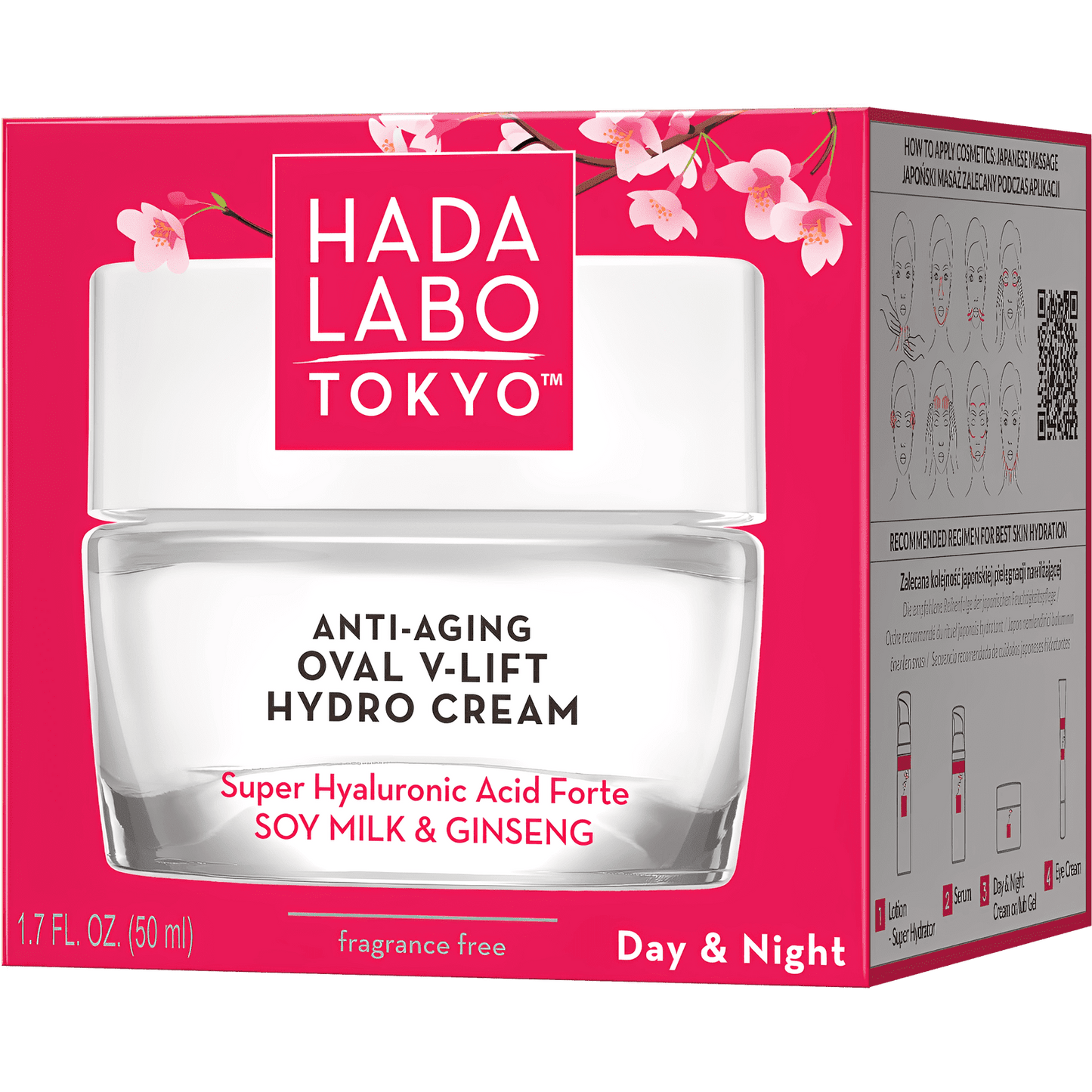 HADA LABO TOKYO RED crème OVAL V du visage - ETERNALIA