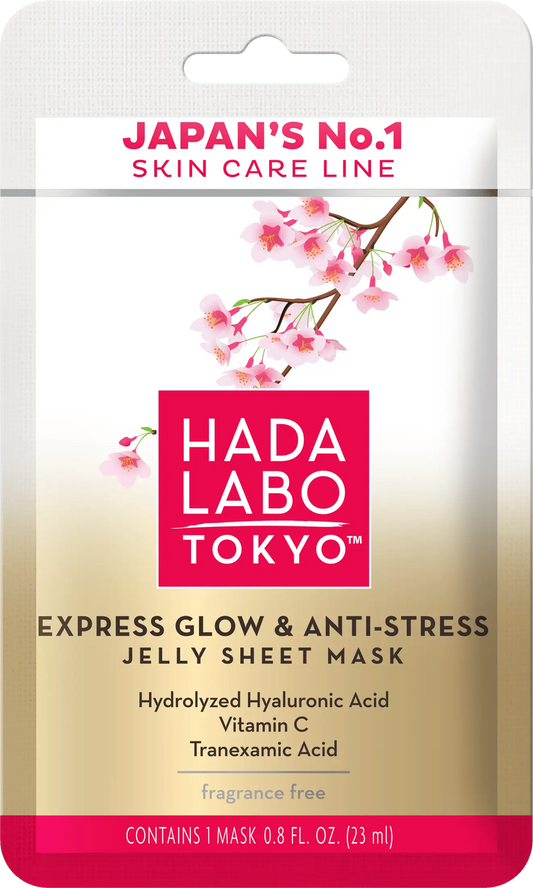 Masque Hada Labo Tokyo™ Premium Eclat express et Anti-stress