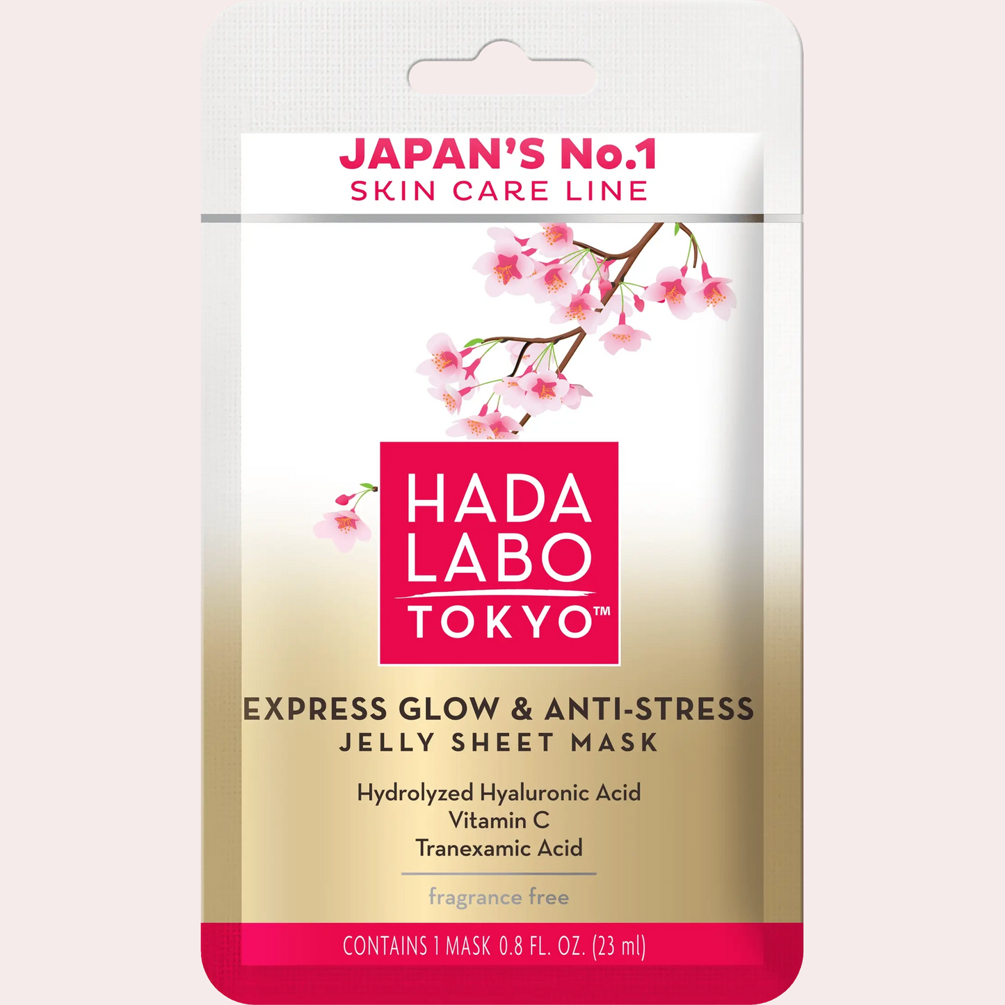 Masque Hada Labo Tokyo™ Premium Eclat express et Anti-stress
