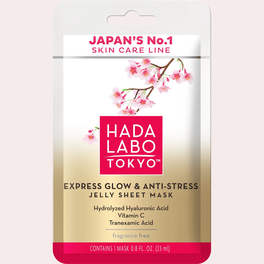 Masque Hada Labo Tokyo™ Premium Eclat express et Anti-stress