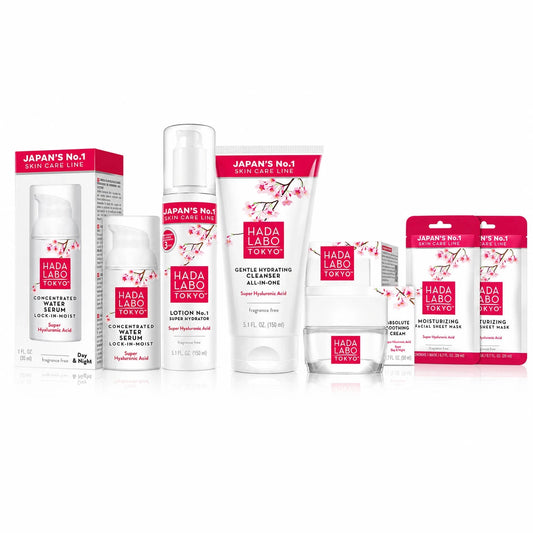 Hada Labo Tokyo WHITE: Routine Complète 5 Produits Hydratants J-Beauty