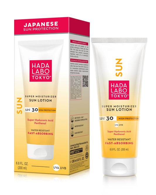 Lotion solaire corps FPS 30 - Hada Labo Tokyo™ Solaire