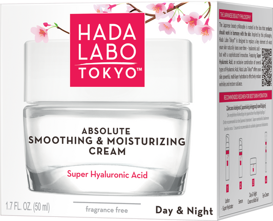 Crème Absolue Hydratante et lissante jour et nuit - Hada Labo Tokyo™ White