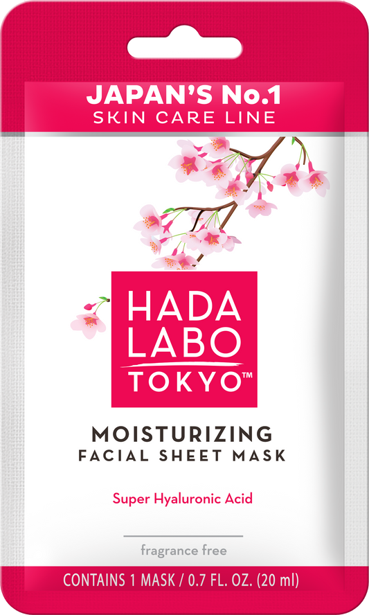 Masque japonais en tissu au Super acide hyaluronique - Hada Labo Tokyo™ White