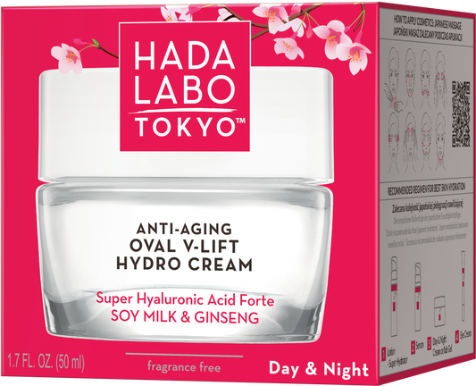 Hada Labo Tokyo Crème Oval V-lift pour l'ovale du visage Jour & Nuit