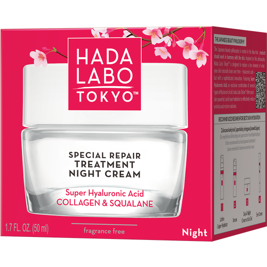 Hada Labo Tokyo™ Red Soin de Nuit Anti-âge Spécial, Réparation Intense