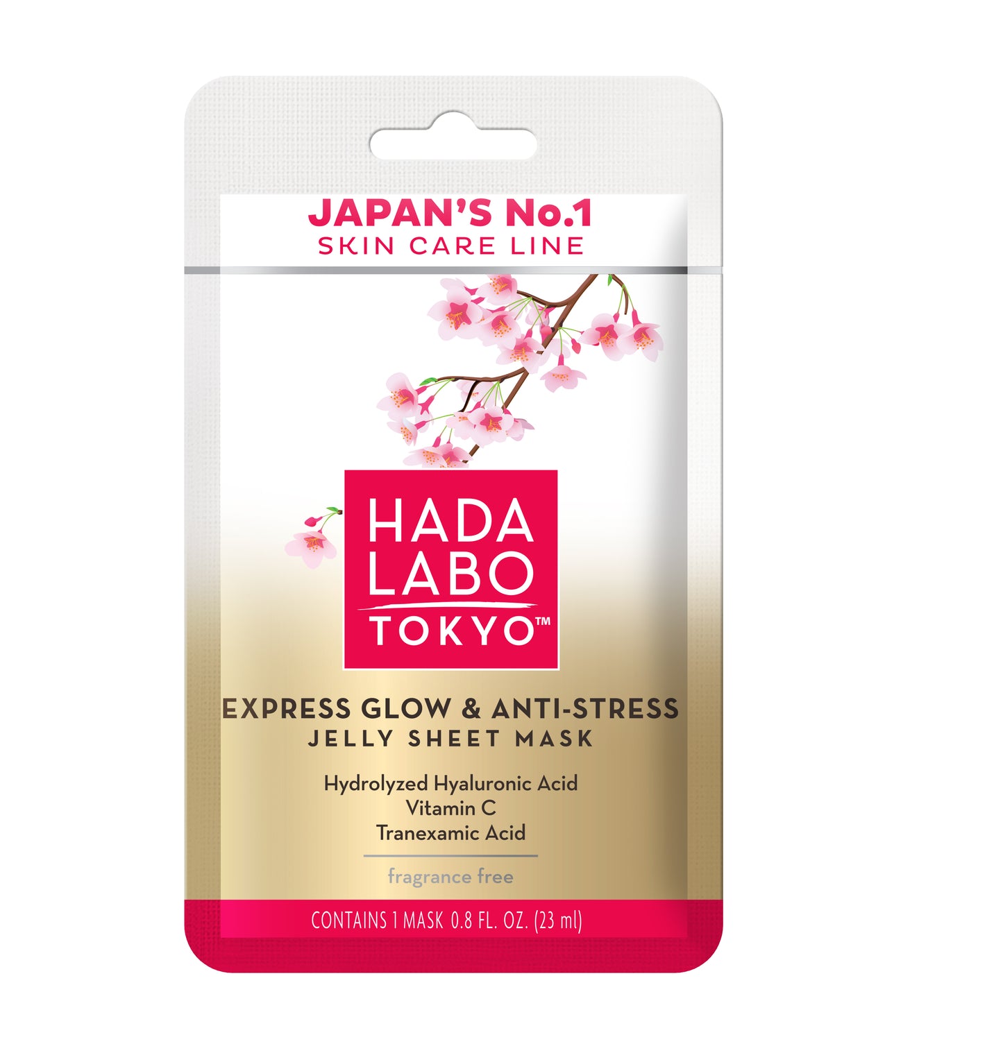 Masque Hada Labo Tokyo™ Premium Eclat express et Anti-stress