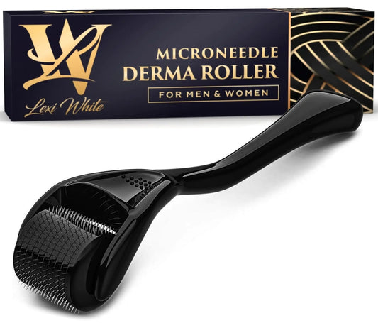 Derma Roller Microneedle Anti-âge pour le visage, le cuir chevelu