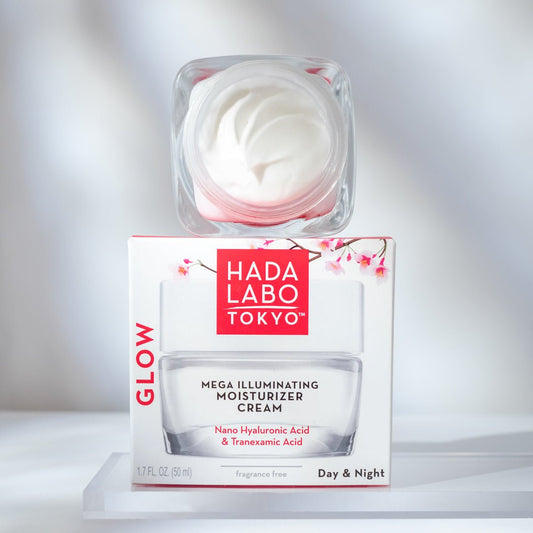 Hada Labo Tokyo™ Glow Méga crème éclat anti-tâches Hydratante - Jour et Nuit
