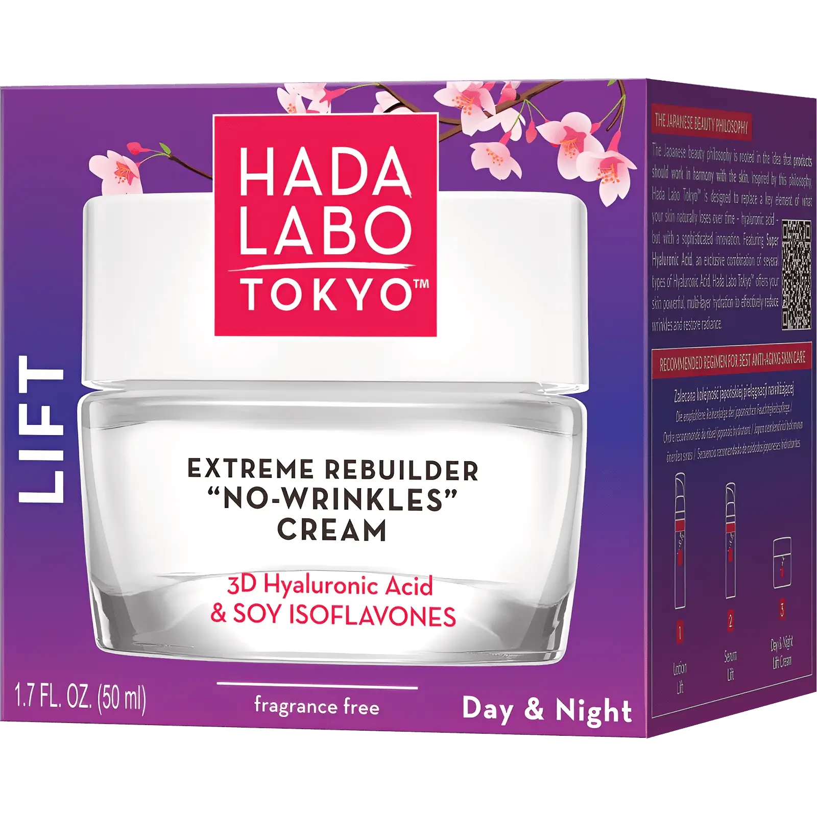 Crème de jour et de nuit anti-rides extreme - Hada Labo Tokyo™ Lift