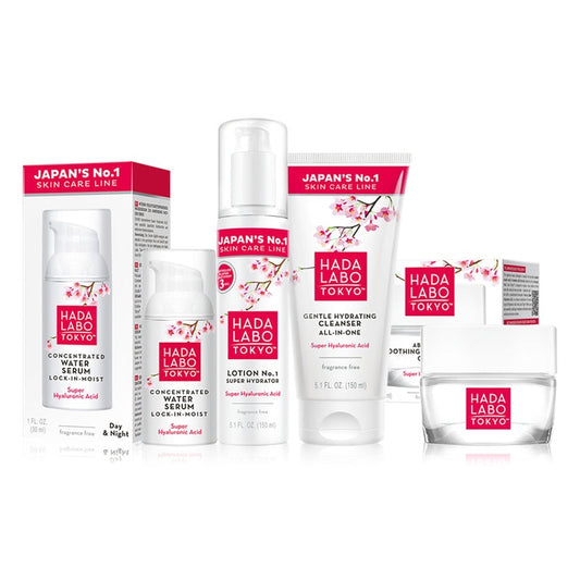 Hada Labo Tokyo WHITE: Routine Complète 5 Produits Hydratants J-Beauty