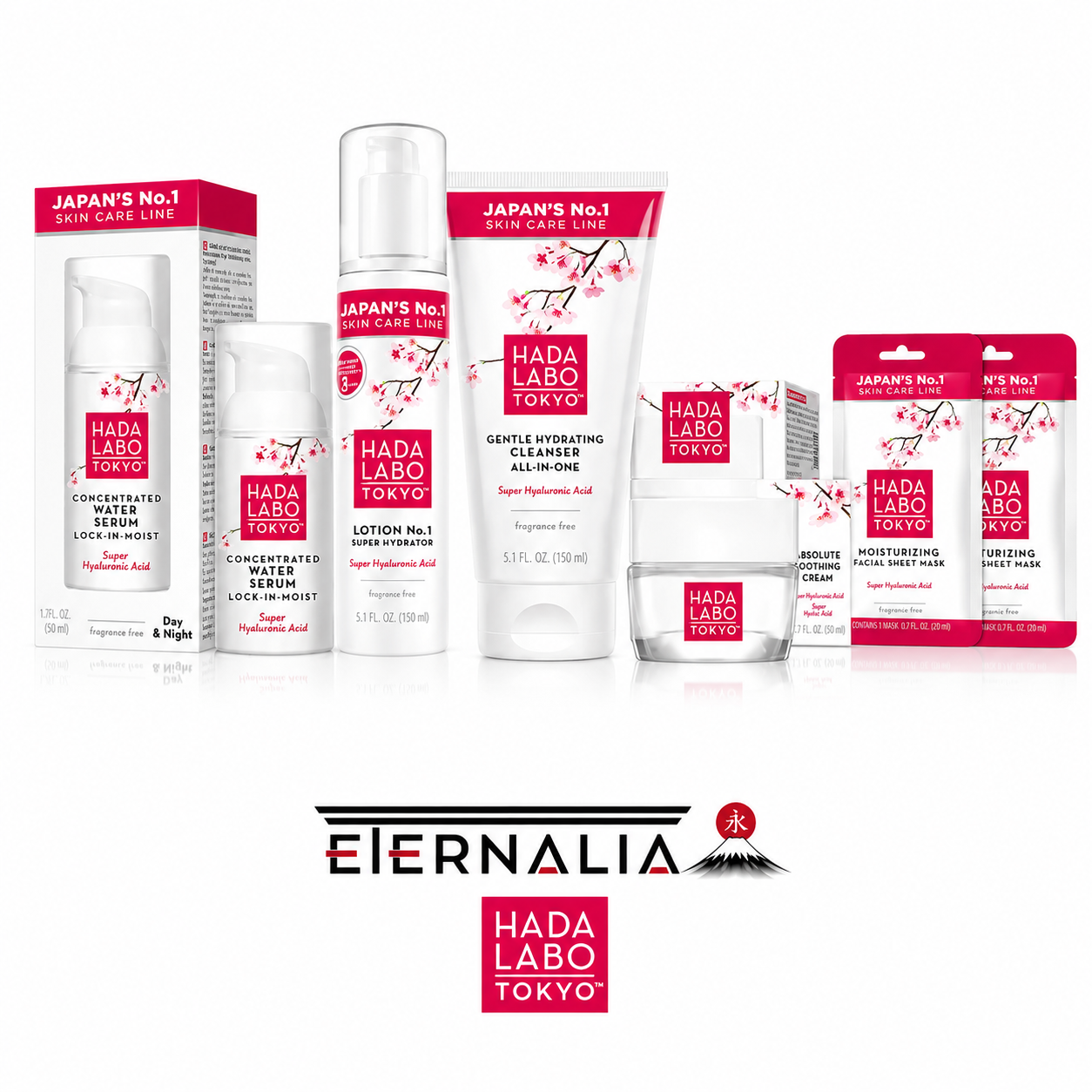 Hada Labo Tokyo WHITE: Routine Complète 5 Produits Hydratants J-Beauty