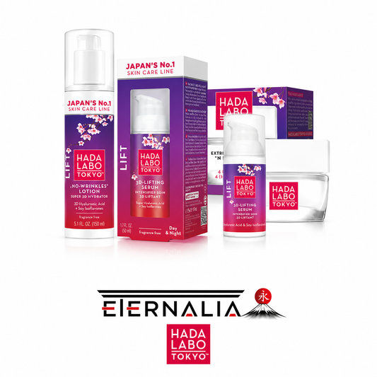 Routine LIFT Hada Labo Tokyo - Anti-Relâchement & Anti-Rides 3 Produits.