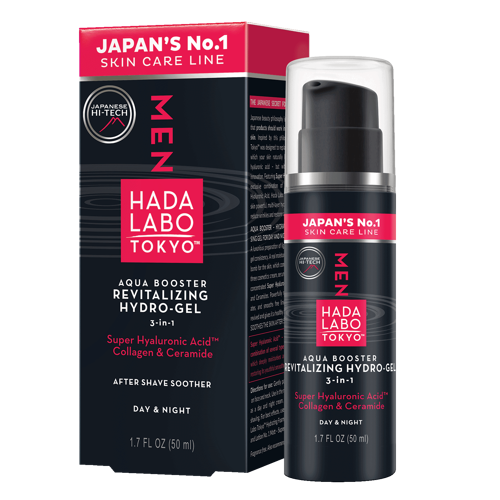 Hada Labo Tokyo™ Homme Hydrogel 3-en-1 Aquabooster Revitalisant Jour & Nuit